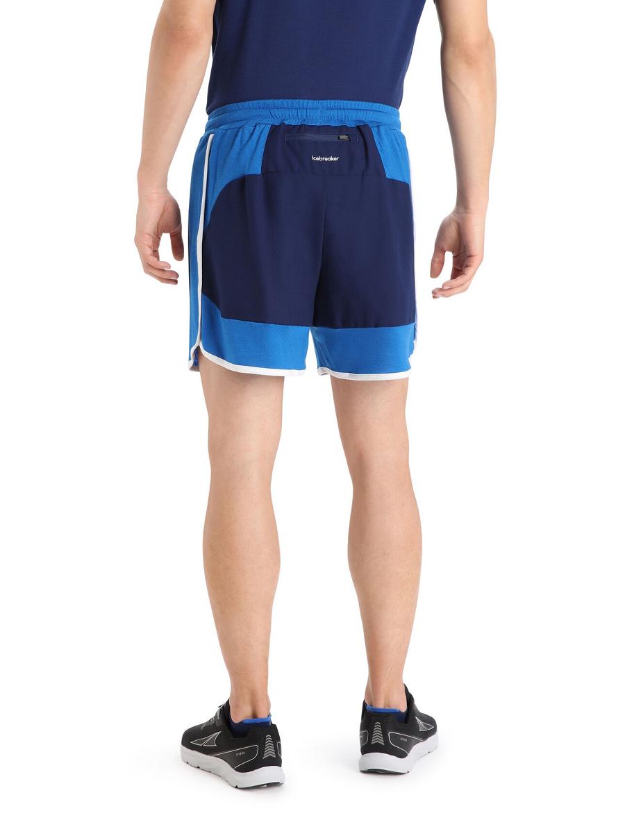 Royal Navy / Lazurite Men's Icebreaker ZoneKnit™ Merino Shorts | USA 1109NWYB